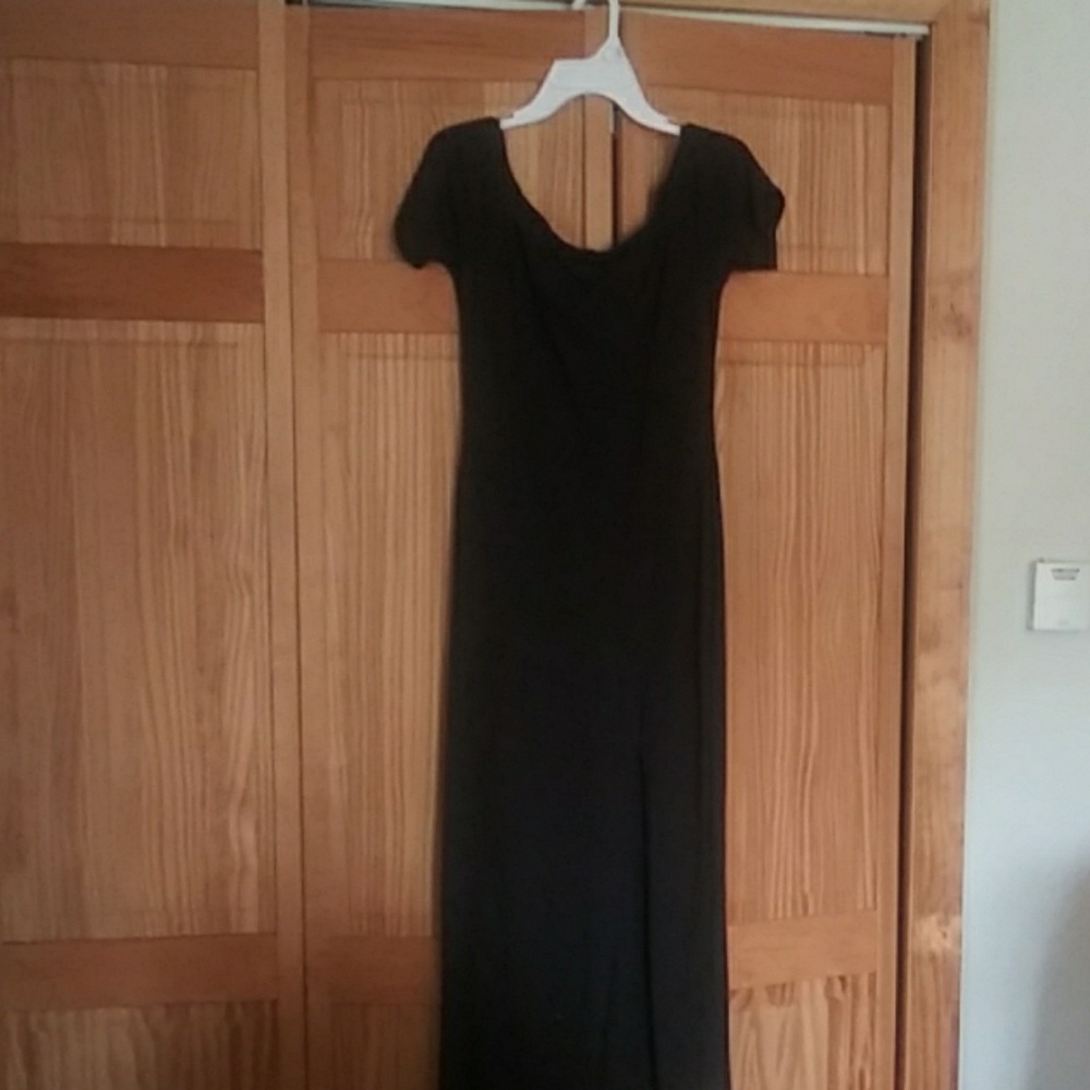 Black long dress